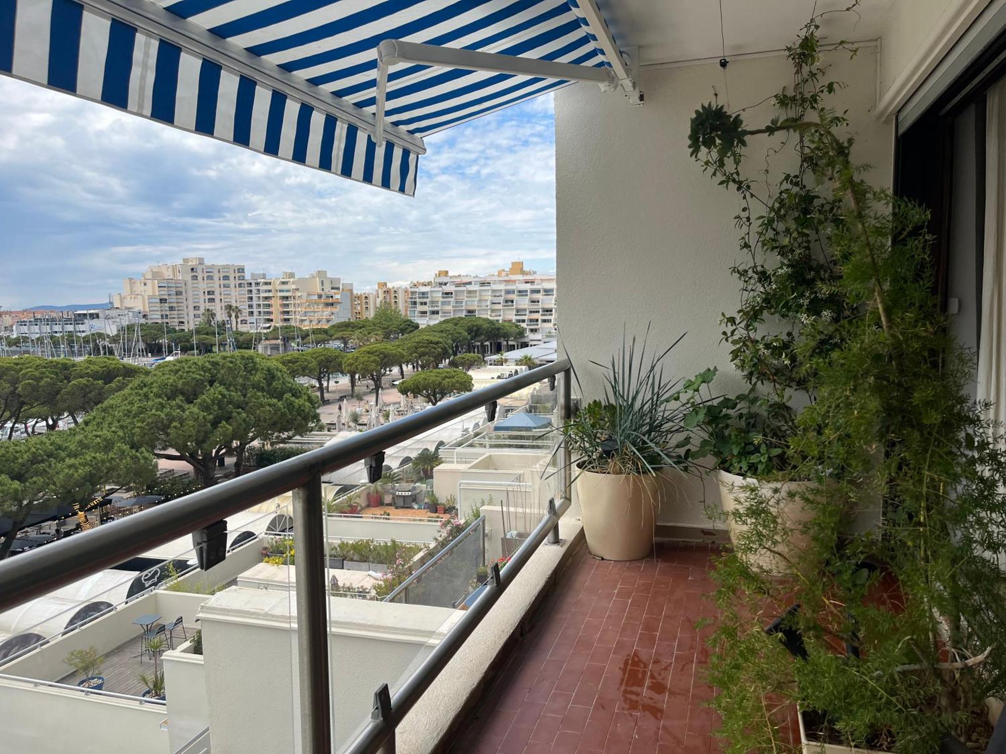 T3 Vue Port 200M De La Plage 2 Chambres Avec Garage Карнон-Плаж Екстер'єр фото