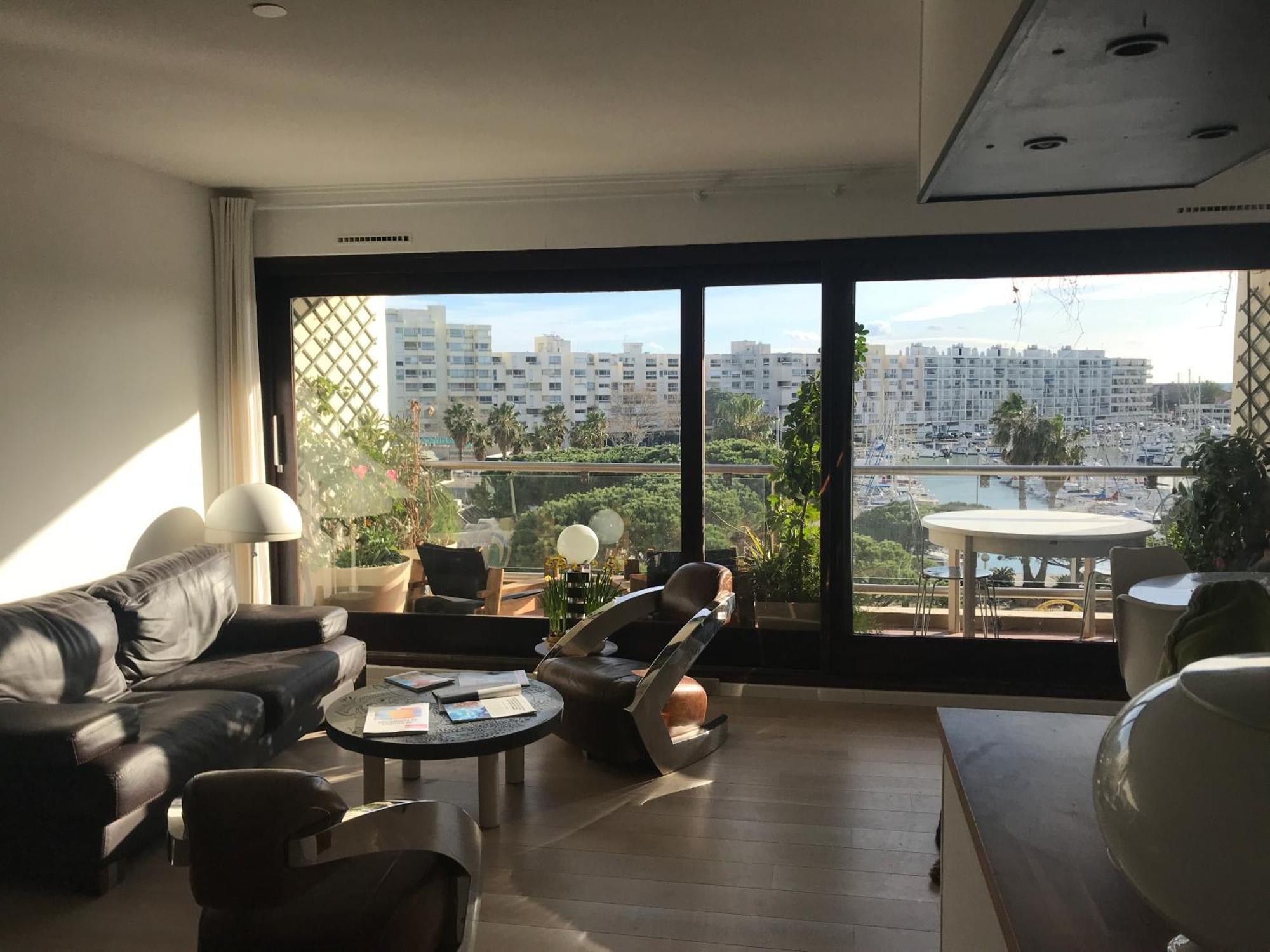 T3 Vue Port 200M De La Plage 2 Chambres Avec Garage Карнон-Плаж Екстер'єр фото